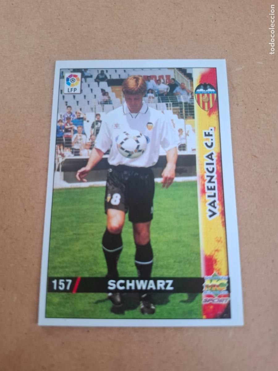 Cromos de f&uacute;tbol: MUNDICROMO 98 99 1998 1999 - 157 SCHWARZ - VALENCIA CF.