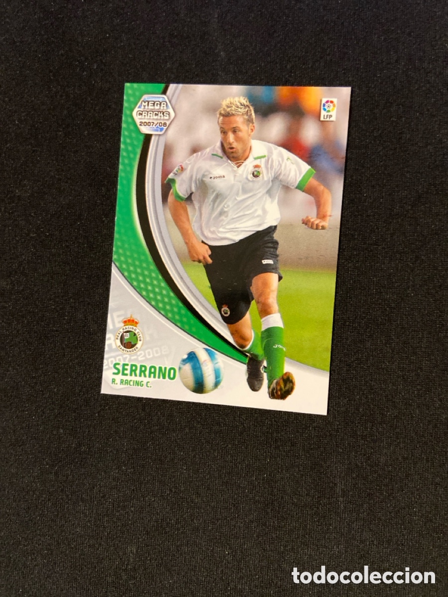 Cromos de f&uacute;tbol: SERRANO 247 (RACING SANTANDER) - Foto 1
