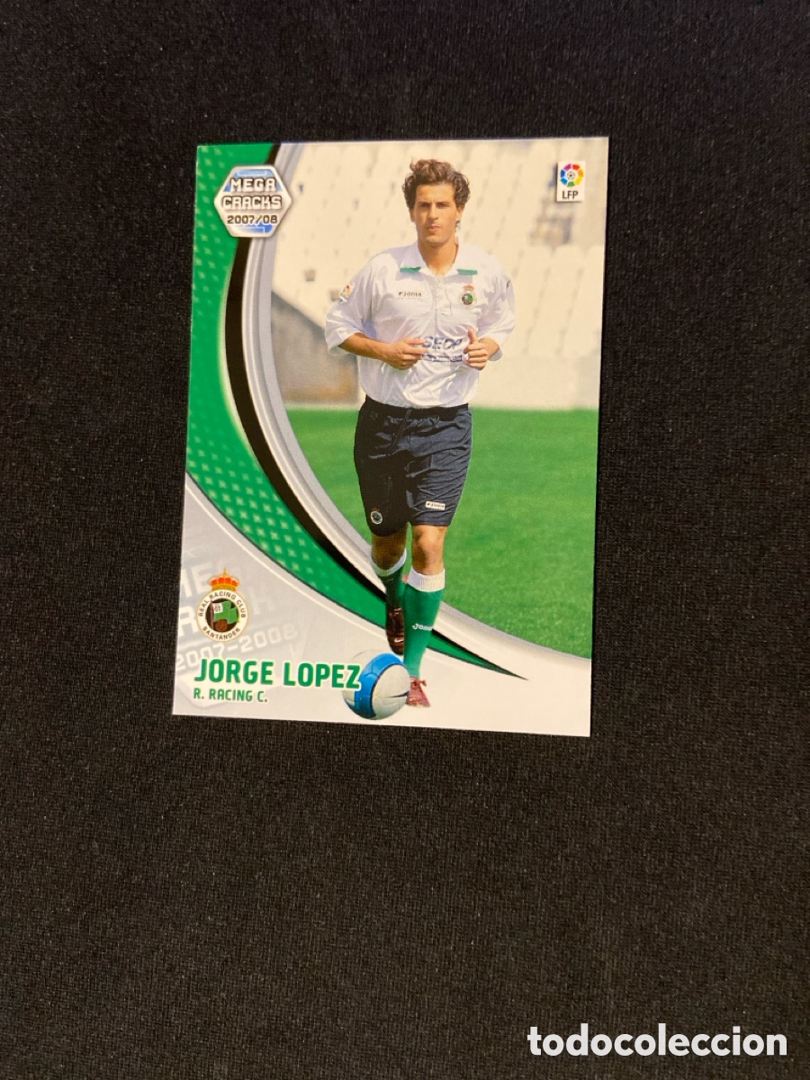 Cromos de f&uacute;tbol: JORGE LOPEZ 248 (RACING SANTANDER) - Foto 1