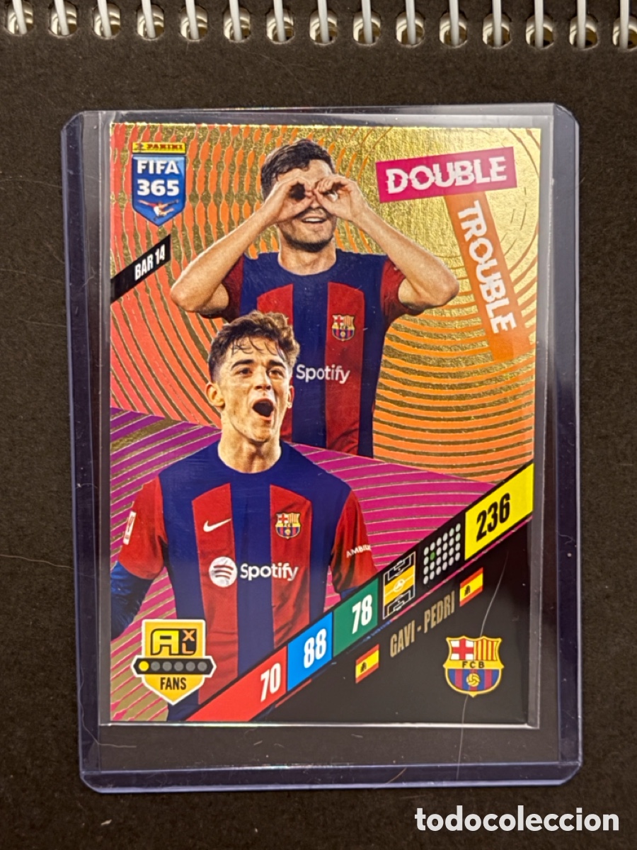 Cromos de f&uacute;tbol: Cromo FIFA 365 2004 Gavi Pedri