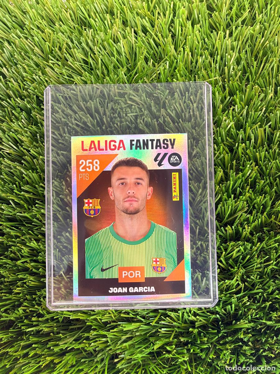 Cromos de f&uacute;tbol: N&ordm; 2 Joan Garc&iacute;a La Liga Fantasy FC Barcelona Liga Este 26 27