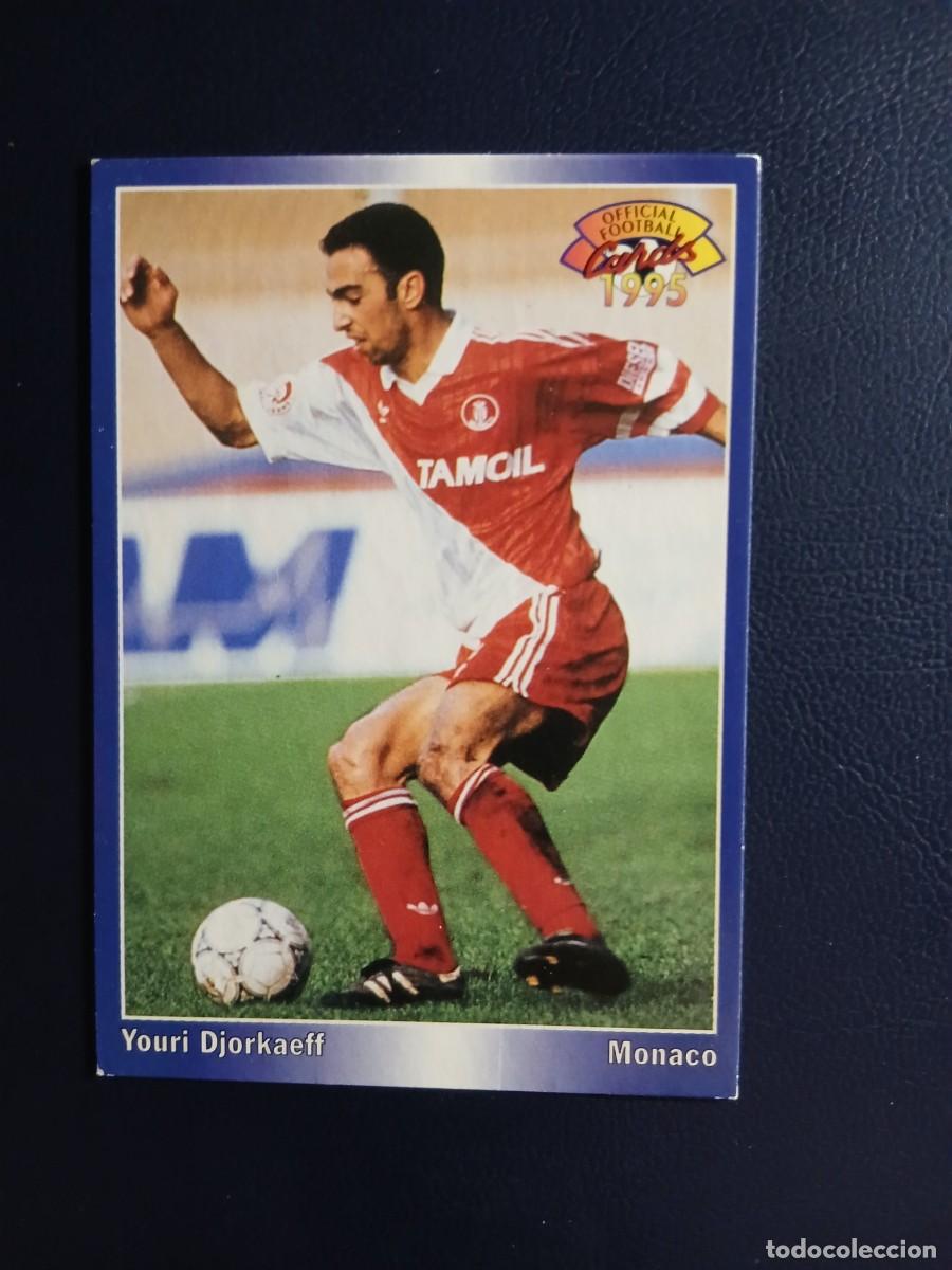 Cromos de f&uacute;tbol: 114 DJORKAEFF MONACO Ligue 1 94 95 Panini U.N.F.P. Official Football Cards 1994-1995