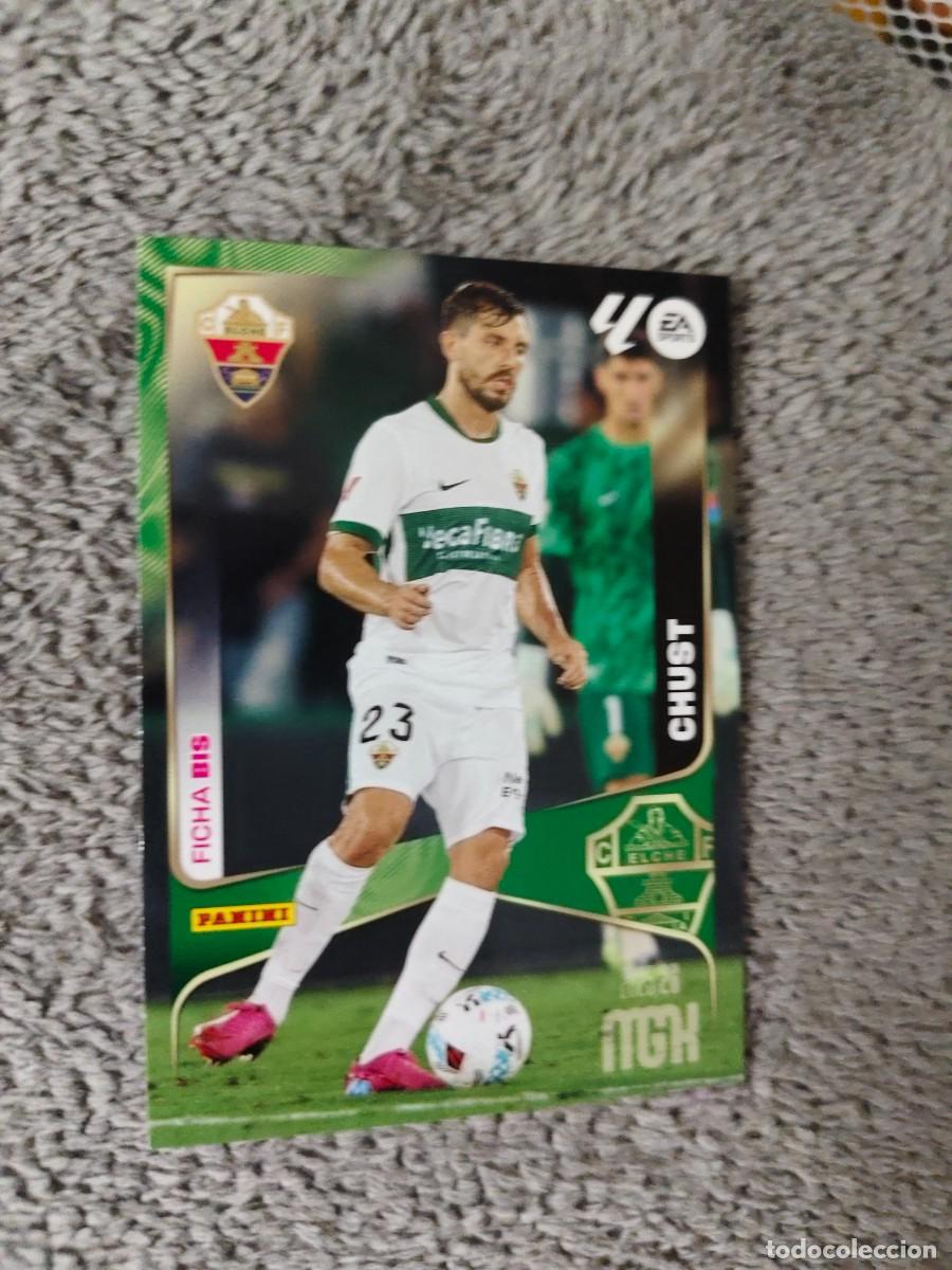 Cromos de f&uacute;tbol: 132 BIS MEGACRACKS MGK 25 26 CHUST ELCHE CF FICHA LALIGA PANINI LA LIGA 2025 2026