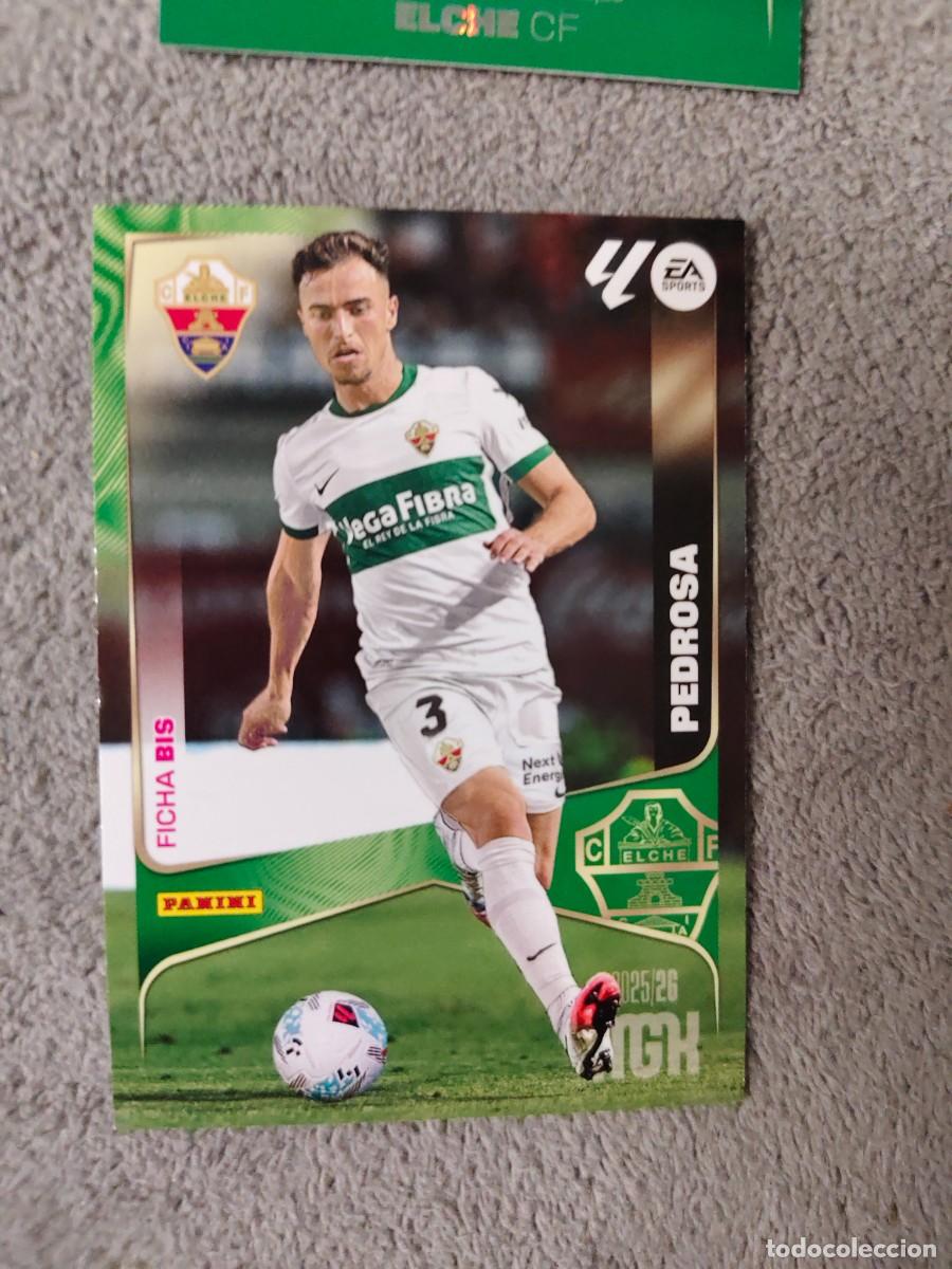 Cromos de f&uacute;tbol: 132 BIS MEGACRACKS MGK 25 26 CHUST ELCHE CF FICHA LALIGA PANINI LA LIGA 2025 2026
