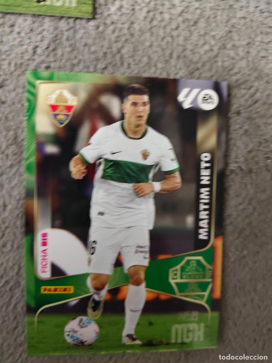 Cromos de f&uacute;tbol: 139 BIS MEGACRACKS MGK 25 26 MARTIM NETO ELCHE CF FICHA LALIGA PANINI LA LIGA 2025 2026