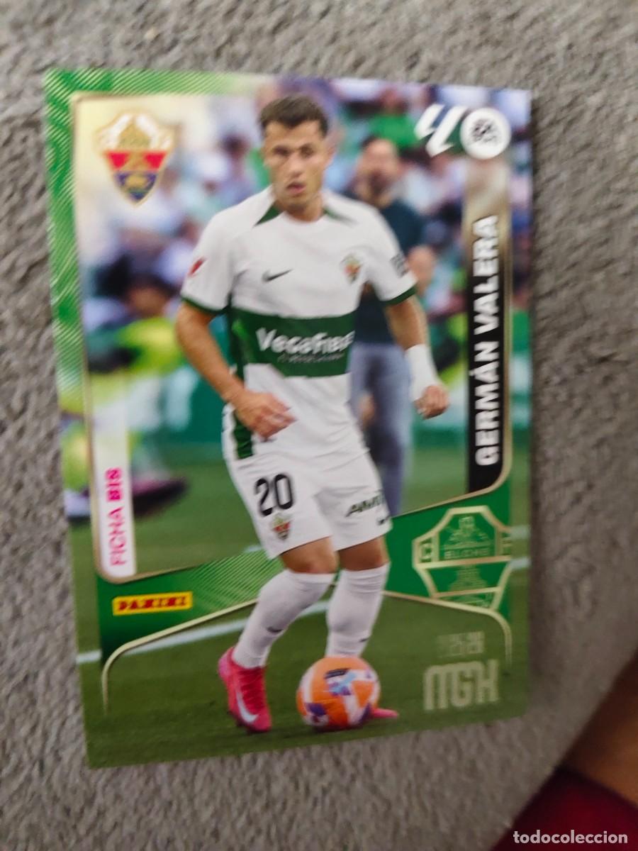 Cromos de f&uacute;tbol: 141 BIS MEGACRACKS MGK 25 26 GERM&Aacute;N VARELA ELCHE CF FICHA LALIGA PANINI LA LIGA 2025 2026