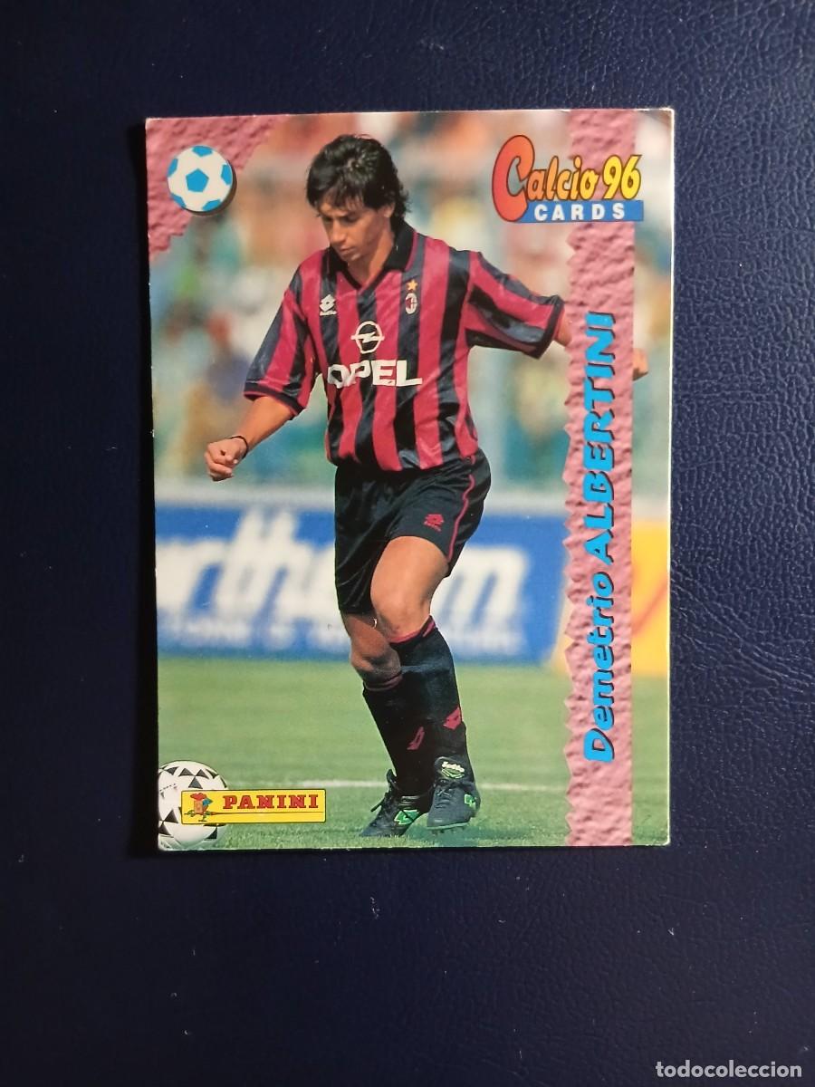Cromos de f&uacute;tbol: 78 Demetrio Albertini - Milan - Calcio Cards 96 - Panini - Calciatori 1995 1996