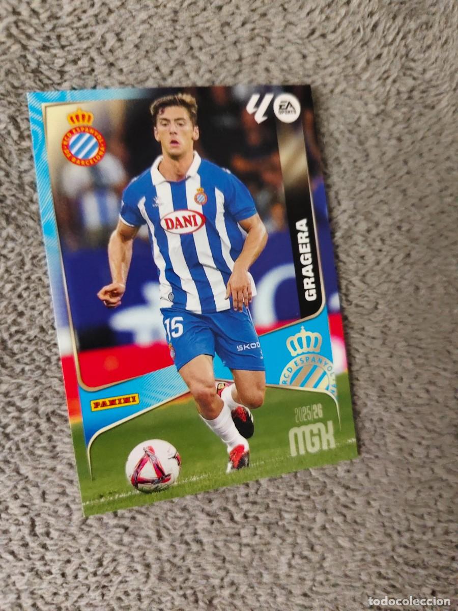 Cromos de f&uacute;tbol: 154 MEGACRACKS MGK 25 26 GRAGERA RCD ESPANYOL BASE CARD LALIGA PANINI LA LIGA 2025 2026