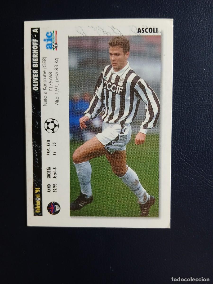 Cromos de f&uacute;tbol: 357 Oliver Bierhoff - Ascoli - Calcio Joker 93 94 - AIC Calciatori 1993 1994