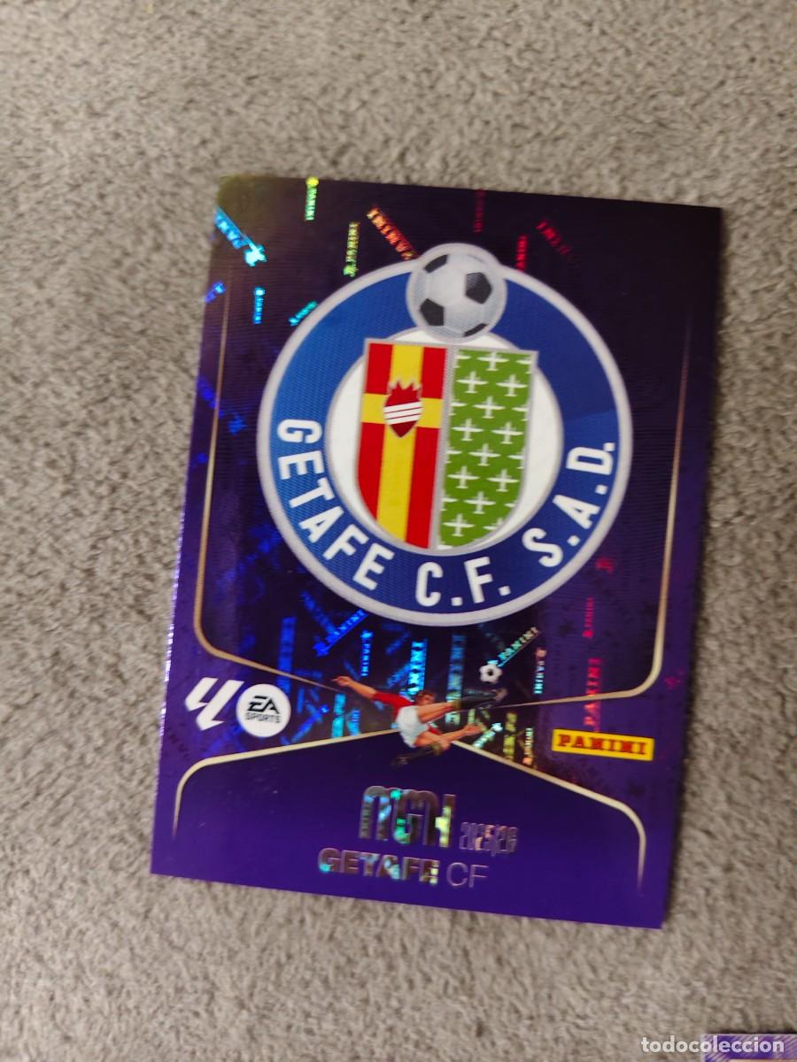 Cromos de f&uacute;tbol: 163 MEGACRACKS MGK 25 26 ESCUDO GETAFE CF BASE CARD LALIGA PANINI LA LIGA 2025 2026