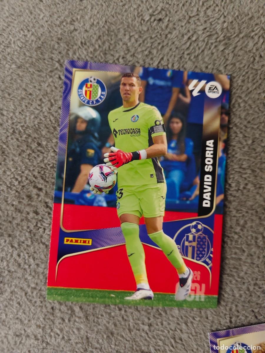 Cromos de f&uacute;tbol: 164 MEGACRACKS MGK 25 26 DAVID SORIA GETAFE CF BASE CARD LALIGA PANINI LA LIGA 2025 2026