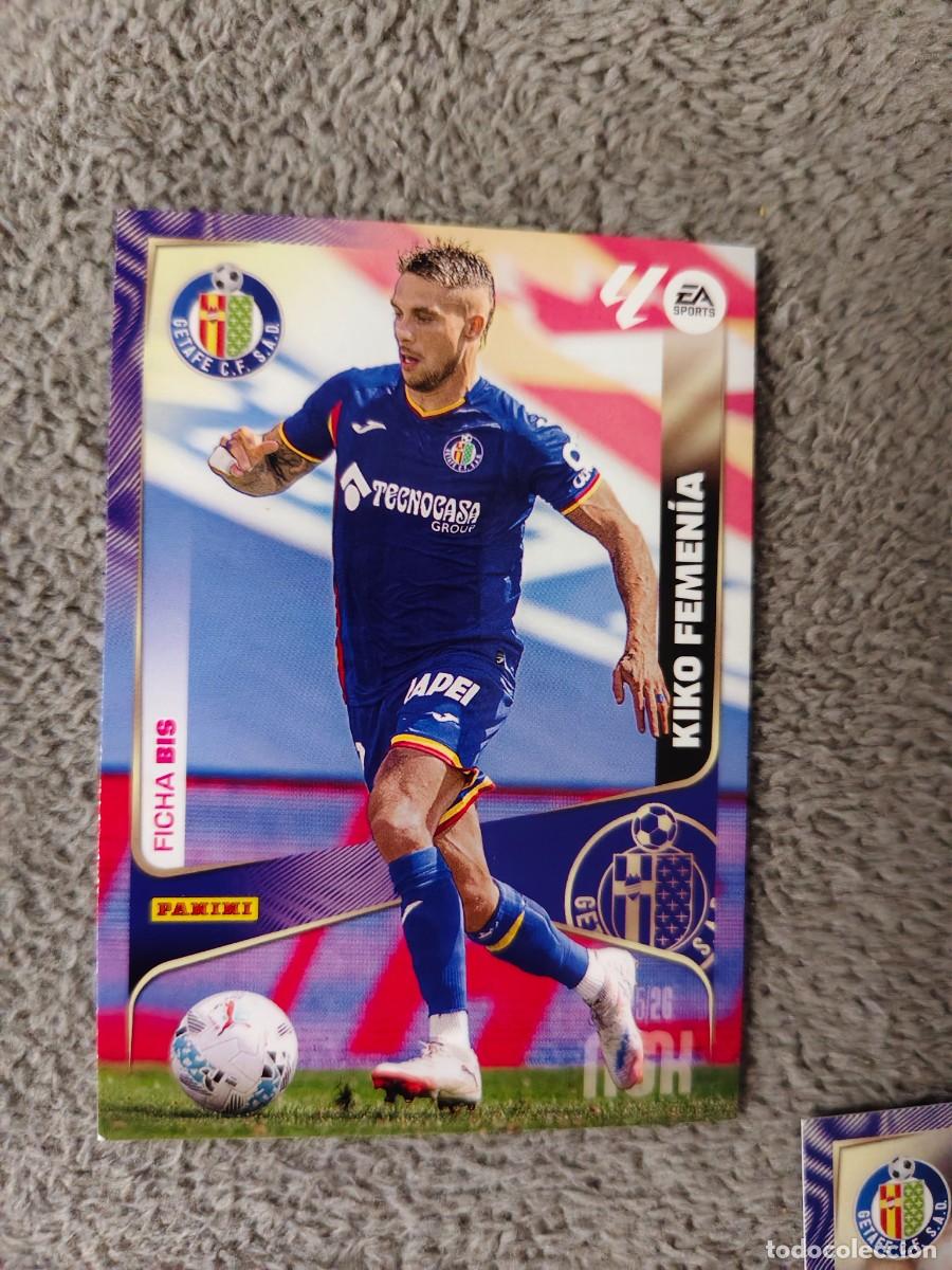 Cromos de f&uacute;tbol: 166 BIS MEGACRACKS MGK 25 26 KIKO FEMEN&Iacute;A GETAFE CF FICHA LALIGA PANINI LA LIGA 2025 2026