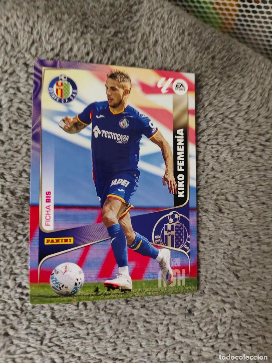 Cromos de f&uacute;tbol: 166 BIS MEGACRACKS MGK 25 26 KIKO FEMEN&Iacute;A GETAFE CF FICHA LALIGA PANINI LA LIGA 2025 2026