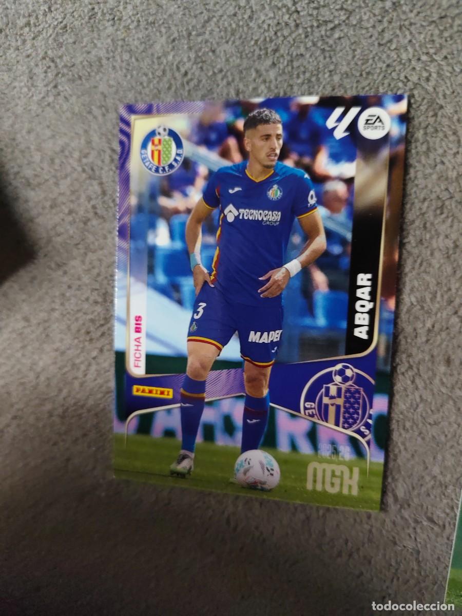 Cartes &agrave; collectionner de Football: 168 BIS MEGACRACKS MGK 25 26 ABQAR GETAFE CF FICHA LALIGA PANINI LA LIGA 2025 2026