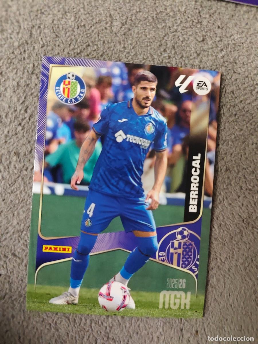 Cartes &agrave; collectionner de Football: 171 MEGACRACKS MGK 25 26 BERROCAL GETAFE CF BASE CARD LALIGA PANINI LA LIGA 2025 2026
