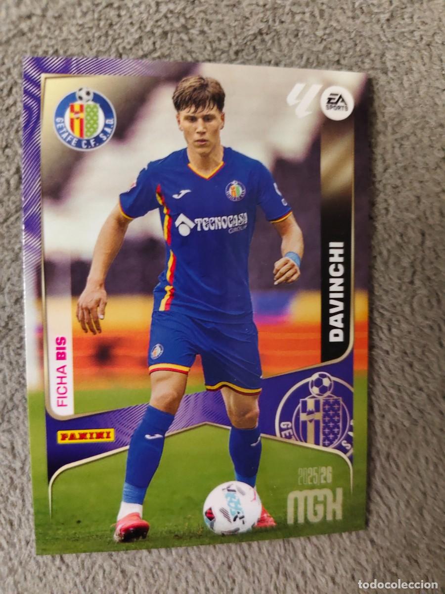 Cartes &agrave; collectionner de Football: 171 BIS MEGACRACKS MGK 25 26 DAVINCHI GETAFE CF FICHA LALIGA PANINI LA LIGA 2025 2026