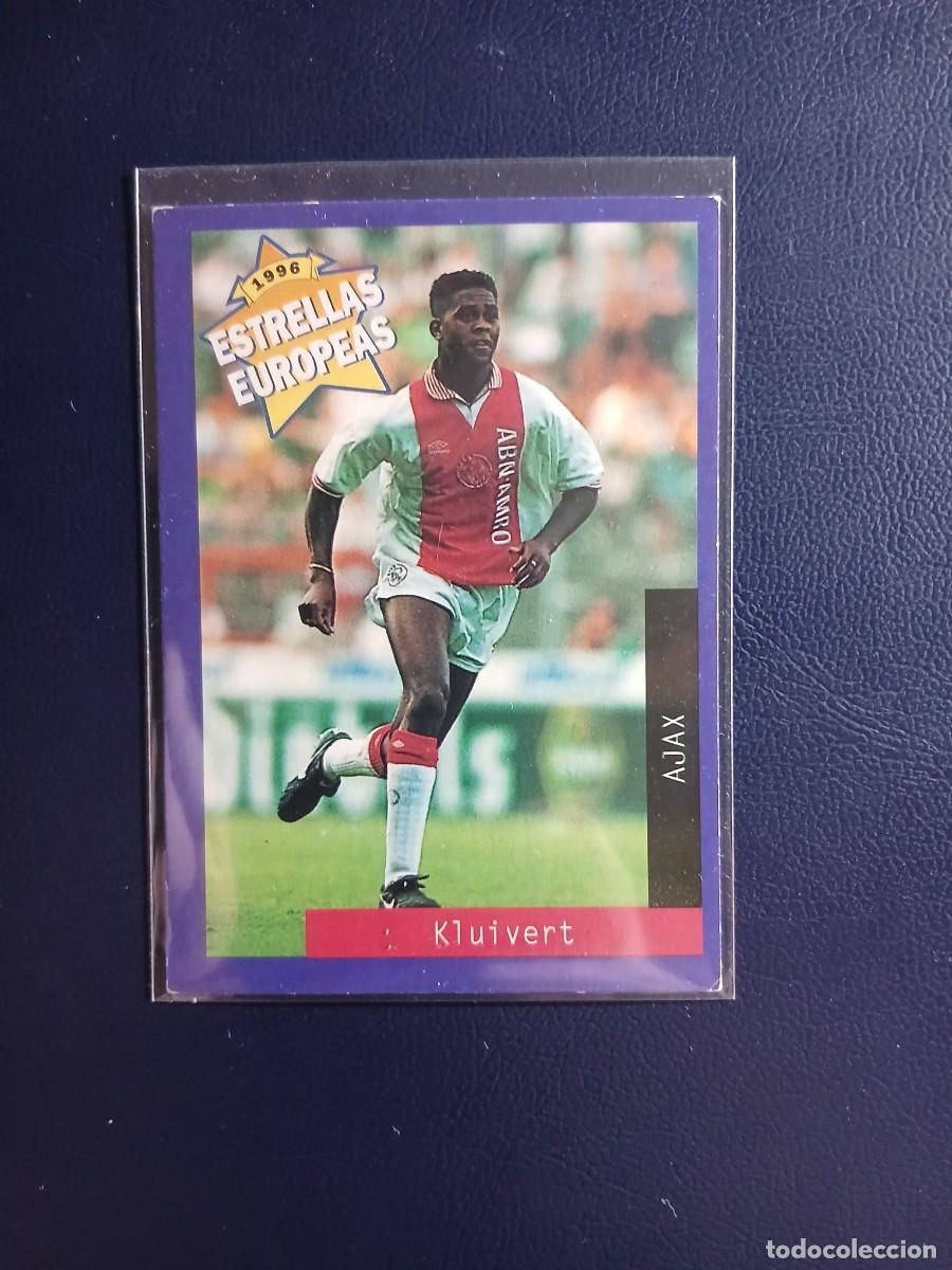Cartes &agrave; collectionner de Football: 14 Patrick Kluivert - Ajax - Estrellas Europeas 96 - Panini