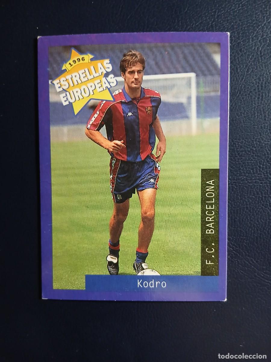 Cartes &agrave; collectionner de Football: 47 Kodro - FC.Barcelona - Estrellas Europeas 96 - Panini
