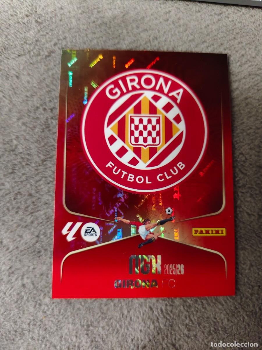 Cartes &agrave; collectionner de Football: 181 MEGACRACKS MGK 25 26 ESCUDO GIRONA FC BASE CARD LALIGA PANINI LA LIGA 2025 2026