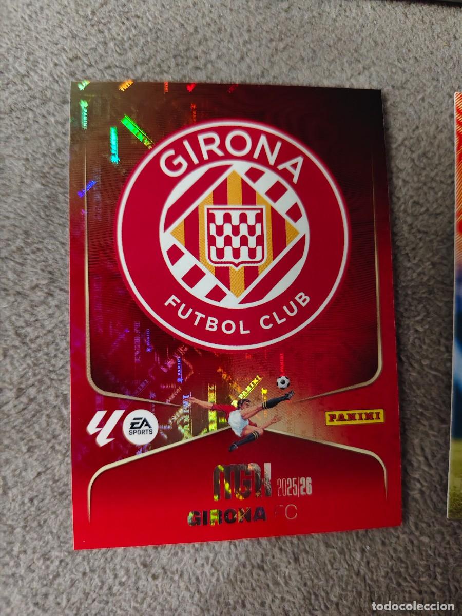 Cartes &agrave; collectionner de Football: 181 MEGACRACKS MGK 25 26 ESCUDO GIRONA FC BASE CARD LALIGA PANINI LA LIGA 2025 2026