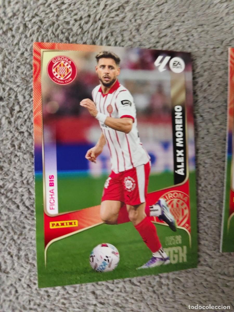 Cromos de f&uacute;tbol: 188 BIS MEGACRACKS MGK 25 26 &Aacute;LEX MORENO GIRONA FC FICHA LALIGA PANINI LA LIGA 2025 2026