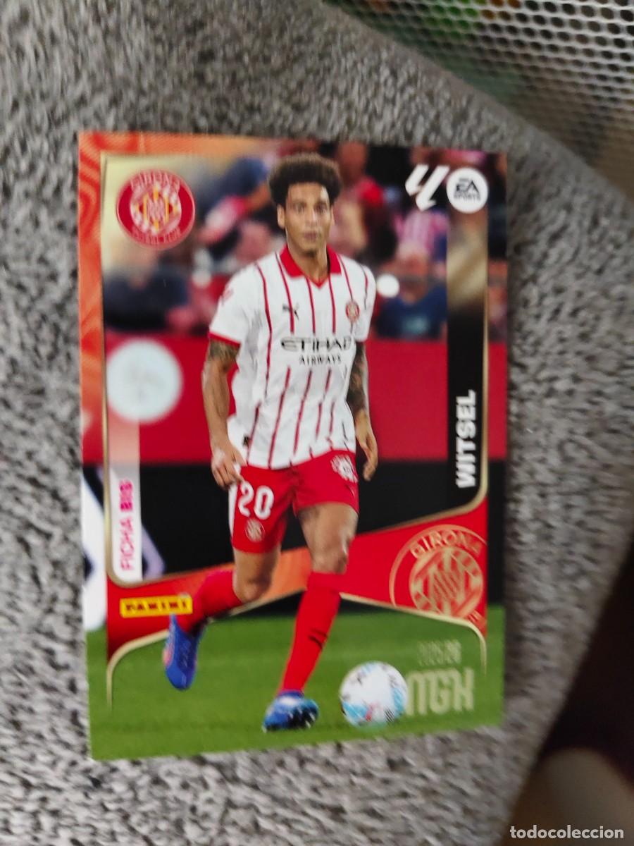 Cromos de f&uacute;tbol: 192 BIS MEGACRACKS MGK 25 26 WITSEL GIRONA FC FICHA LALIGA PANINI LA LIGA 2025 2026