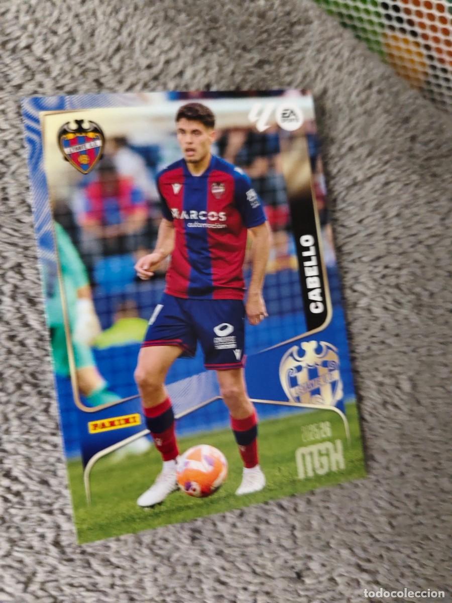 Cromos de f&uacute;tbol: 204 MEGACRACKS MGK 25 26 CABELLO LEVANTE UD BASE CARD LALIGA PANINI LA LIGA 2025 2026