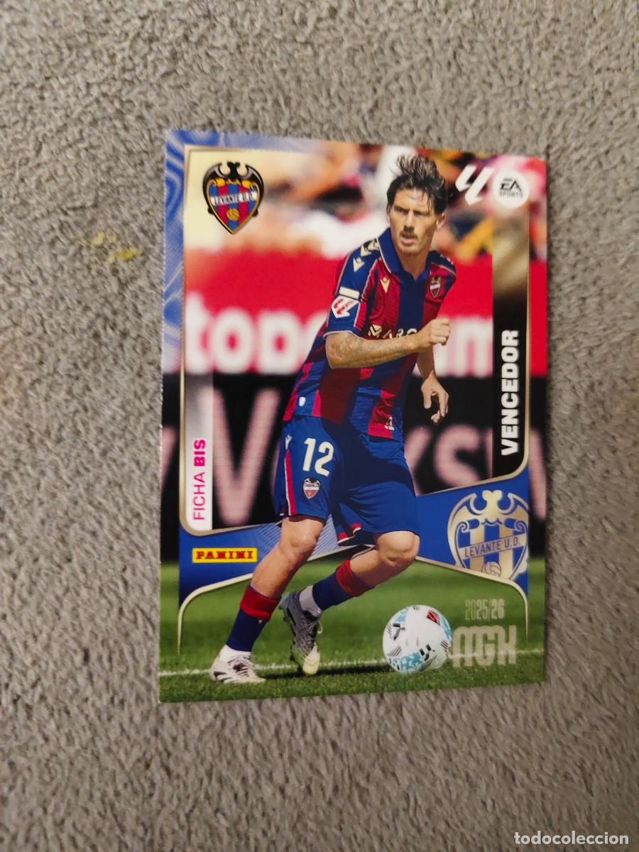 Cromos de f&uacute;tbol: 208 BIS MEGACRACKS MGK 25 26 VENCEDOR LEVANTE UD FICHA LALIGA PANINI LA LIGA 2025 2026
