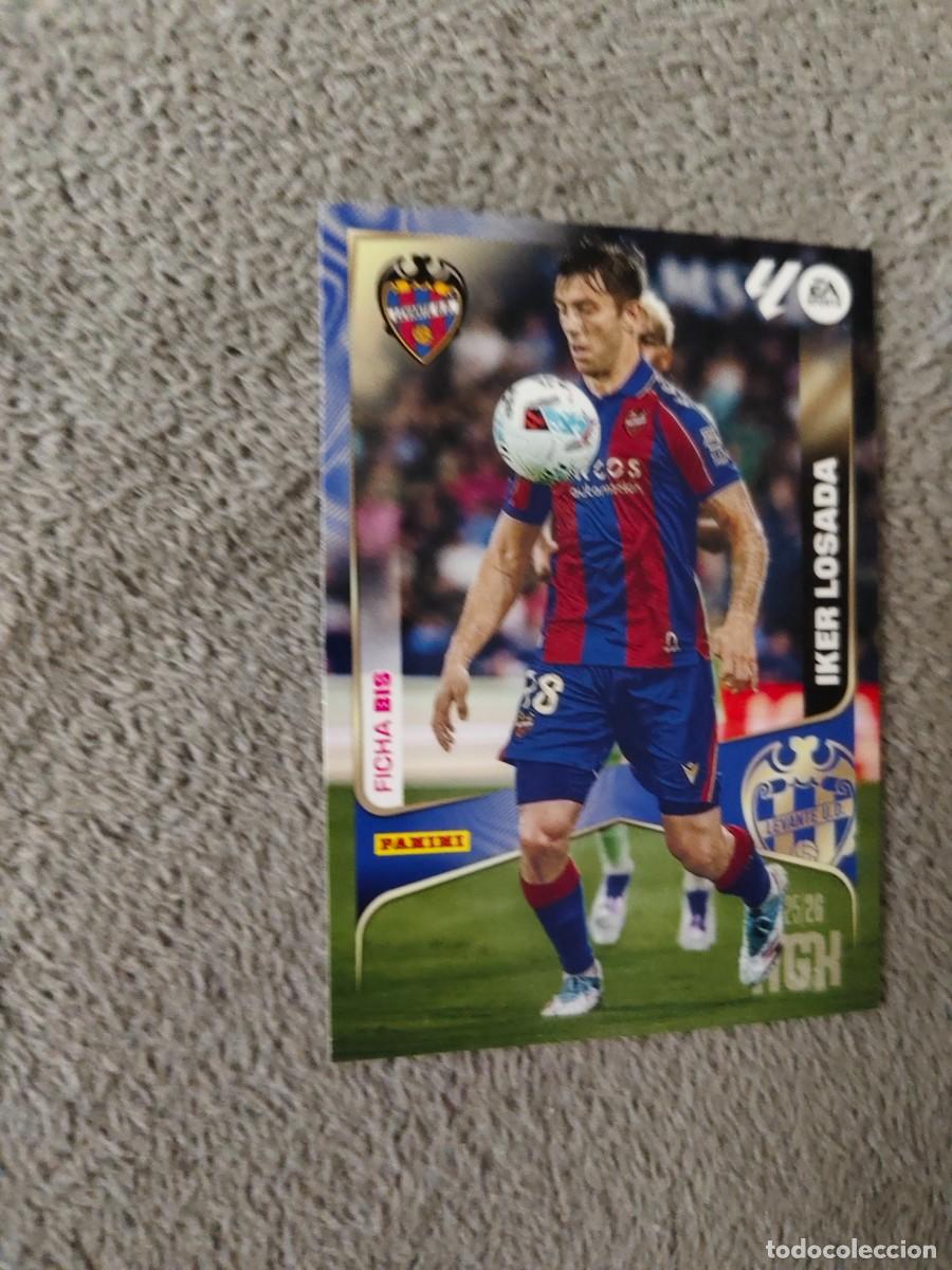 Cromos de f&uacute;tbol: 209 BIS MEGACRACKS MGK 25 26 IKER LOSADA LEVANTE UD FICHA LALIGA PANINI LA LIGA 2025 2026