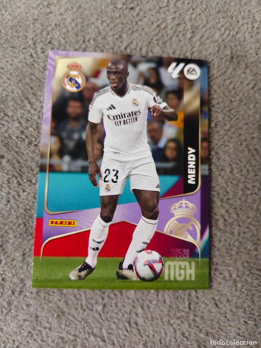 Cromos de f&uacute;tbol: 225 MEGACRACKS MGK 25 26 MENDY REAL MADRID CF BASE CARD LALIGA PANINI LA LIGA 2025 2026
