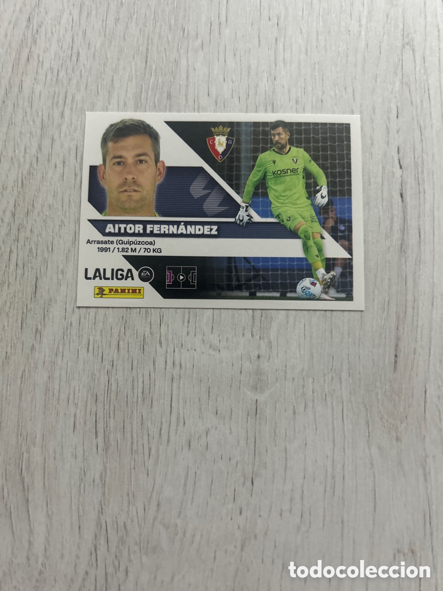 Cromos de f&uacute;tbol: Aitor Fern&aacute;ndez 4 Osasuna Liga Este 2026/27 26-27 Panini