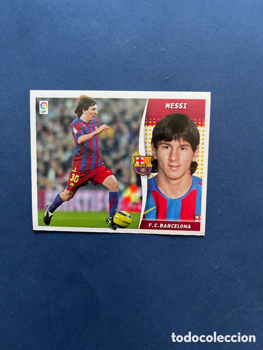 Cromos de f&uacute;tbol: Messi Cromo Este 2006-07 nuevo sin pegar .