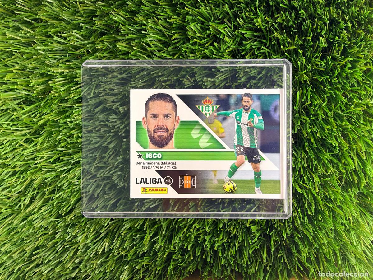 Cromos de f&uacute;tbol: N&ordm; 16 Isco Real Betis Liga Este 26 27