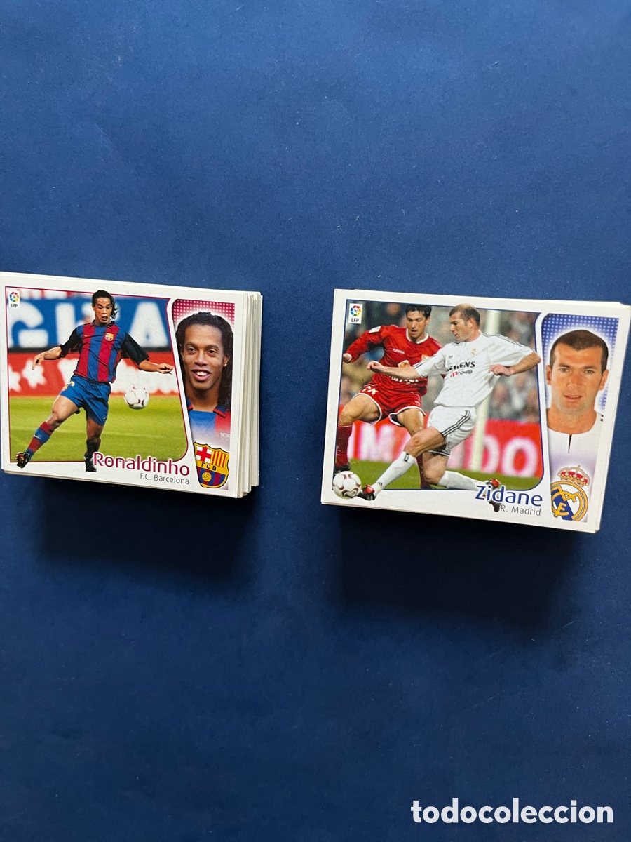Cromos de f&uacute;tbol: Lote 180 cromos Este 2004-05 nuevos sin pegar y sin repetir.14