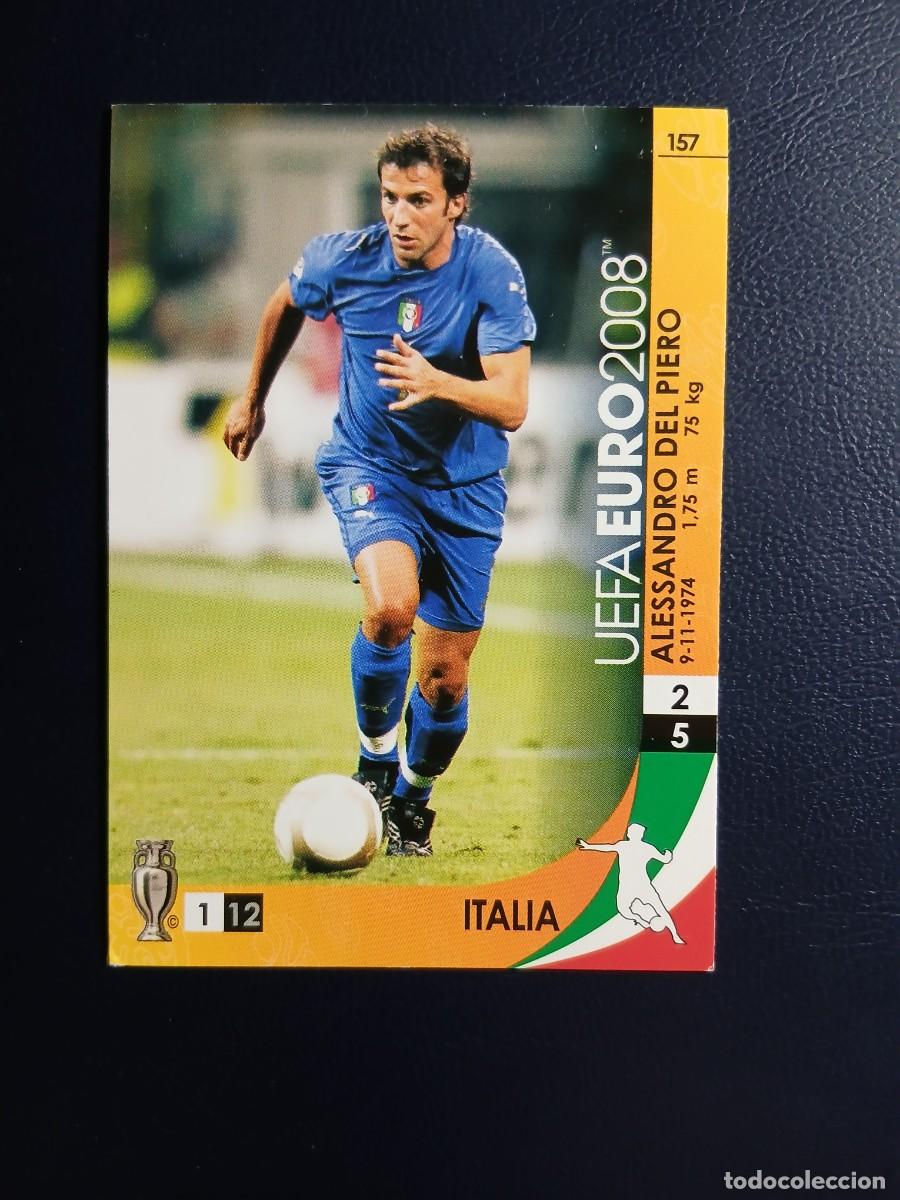 Cromos de f&uacute;tbol: 157 DEL PIERO ITALIA PANINI TRADING CARD EURO 2008 EUROCOPA 08