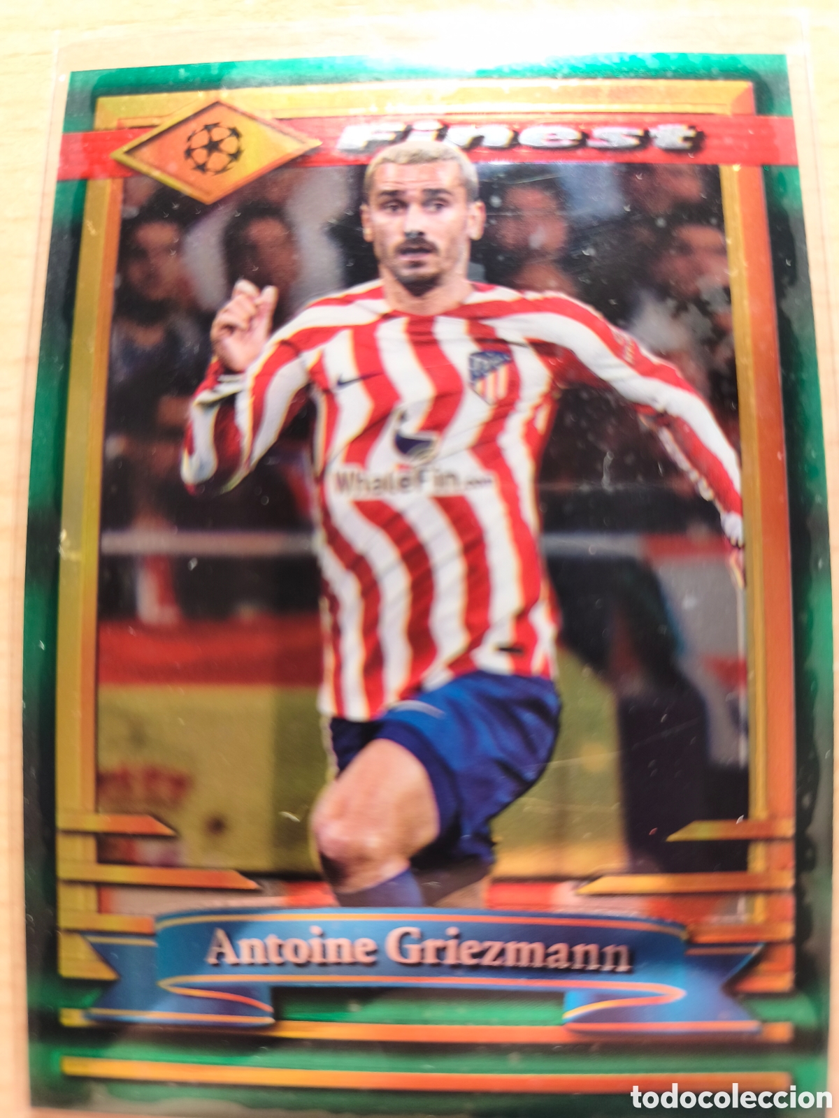 Cromos de f&uacute;tbol: ANTOINE GRIEZMANN TOPPS FINEST ATL&Eacute;TICO DE MADRID 2022 2023 22 23