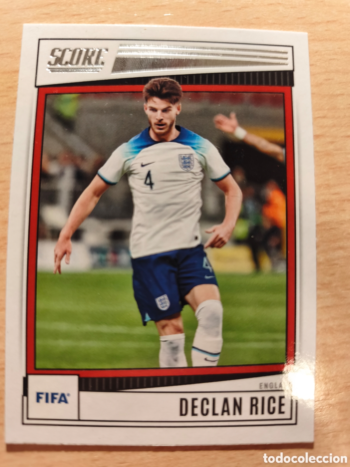 Cromos de f&uacute;tbol: DECLAN RICE INGLATERRA ENGLAND SCORE FIFA 2022 2023 PANINI 22 23
