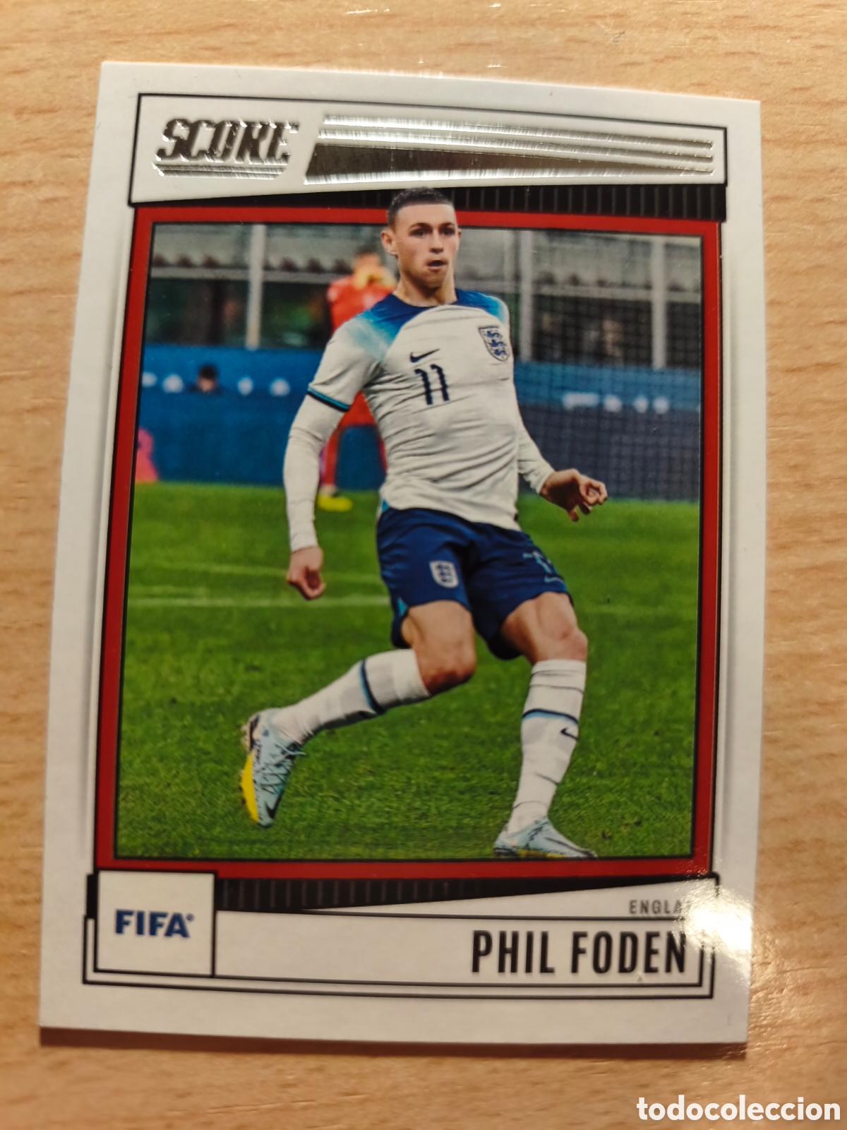 Cromos de f&uacute;tbol: PHIL FODEN INGLATERRA ENGLAND SCORE FIFA 2022 2023 PANINI 22 23