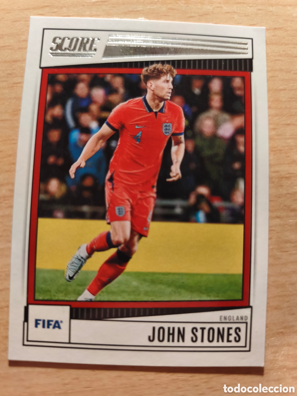 Cromos de f&uacute;tbol: JOHN STONES INGLATERRA ENGLAND SCORE FIFA 2022 2023 PANINI 22 23