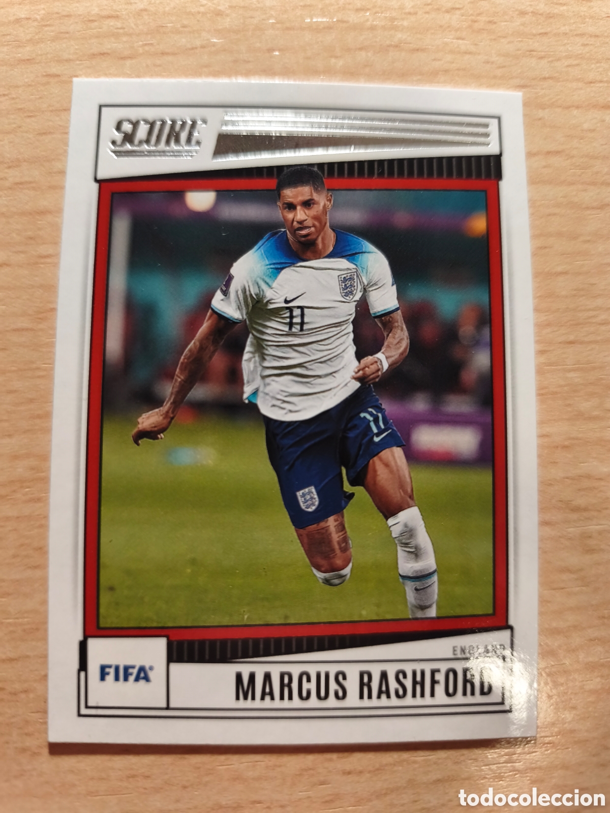 Cromos de f&uacute;tbol: MARCUS RASHFORD INGLATERRA ENGLAND SCORE FIFA 2022 2023 PANINI 22 23