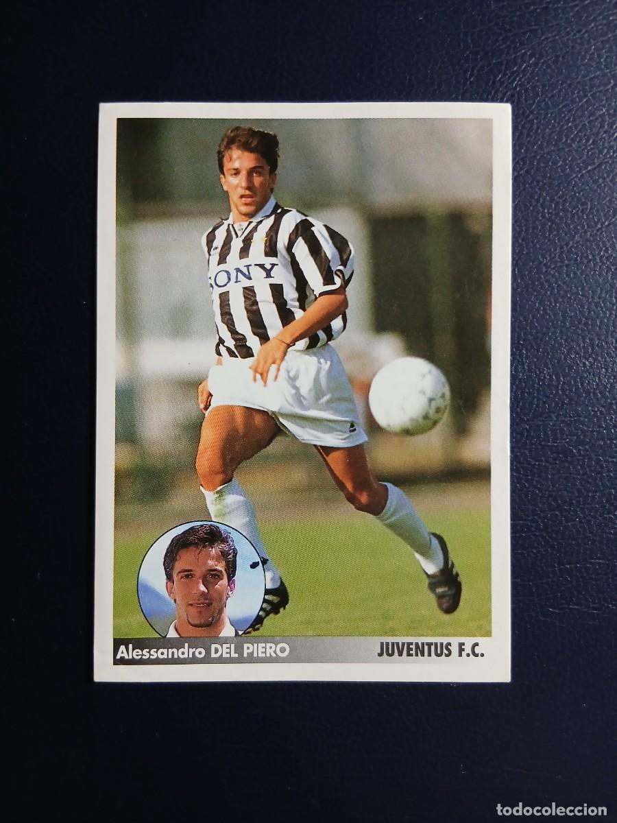 Cromos de f&uacute;tbol: 140 DEL PIERO JUVENTUS LOS MEJORES EQUIPOS EUROPA 1996-1997 PANINI 96 97 Sin pegar