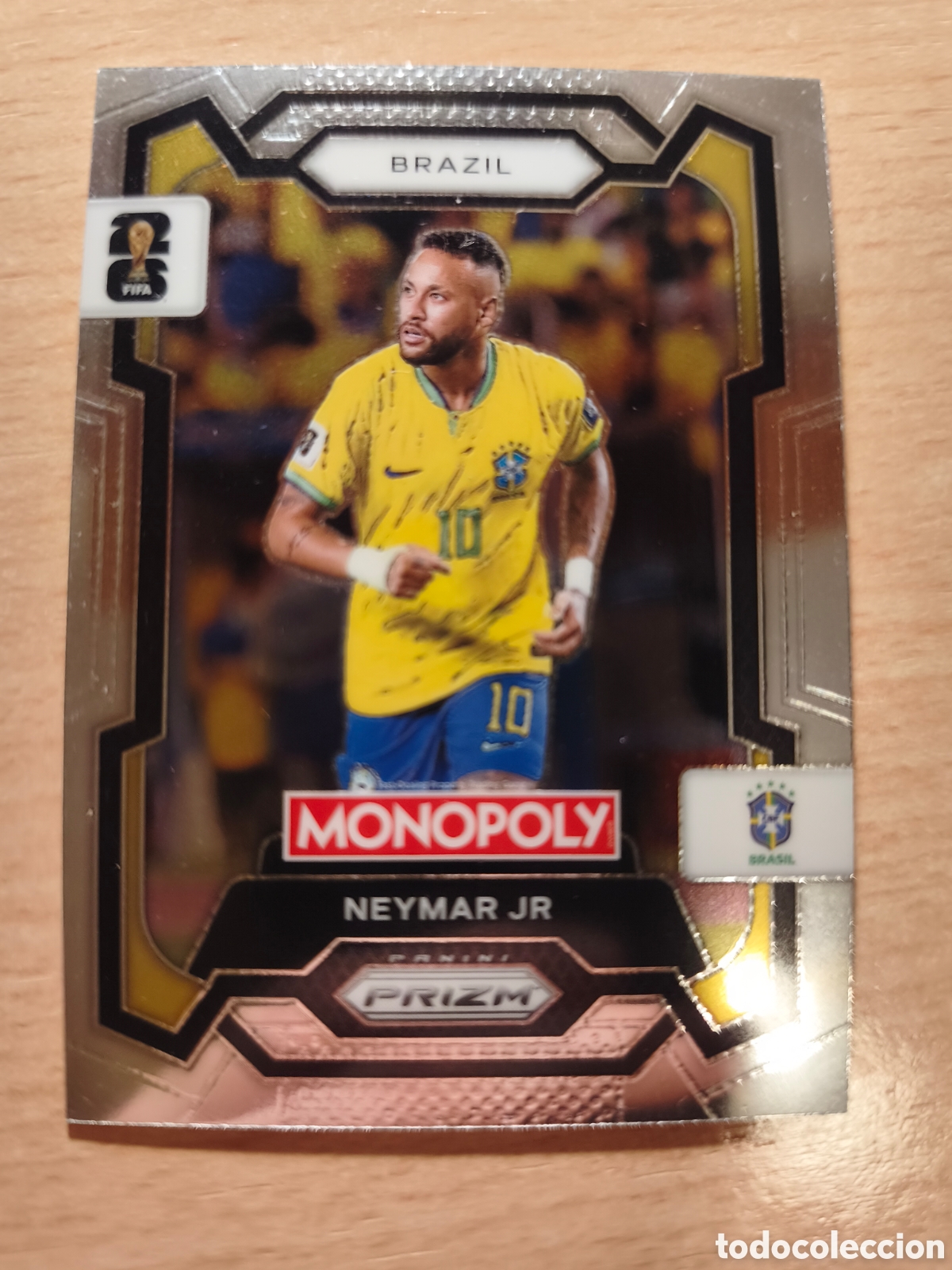 Cromos de f&uacute;tbol: NEYMAR JR BRASIL BRAZIL MONOPOLY PRIZM FIFA WORLD CUP 2026 MUNDIAL 26 PANINI