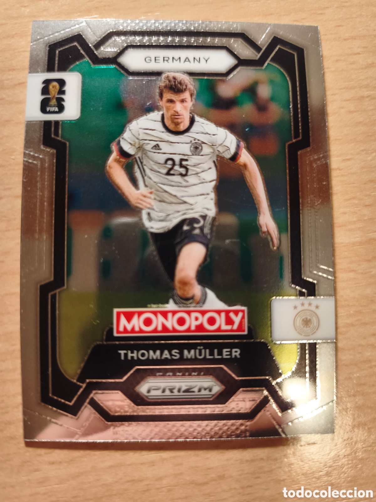 Cromos de f&uacute;tbol: 59 THOMAS MULLER ALEMANIA GERMANY MONOPOLY PRIZM FIFA WORLD CUP 2026 MUNDIAL 26 PANINI