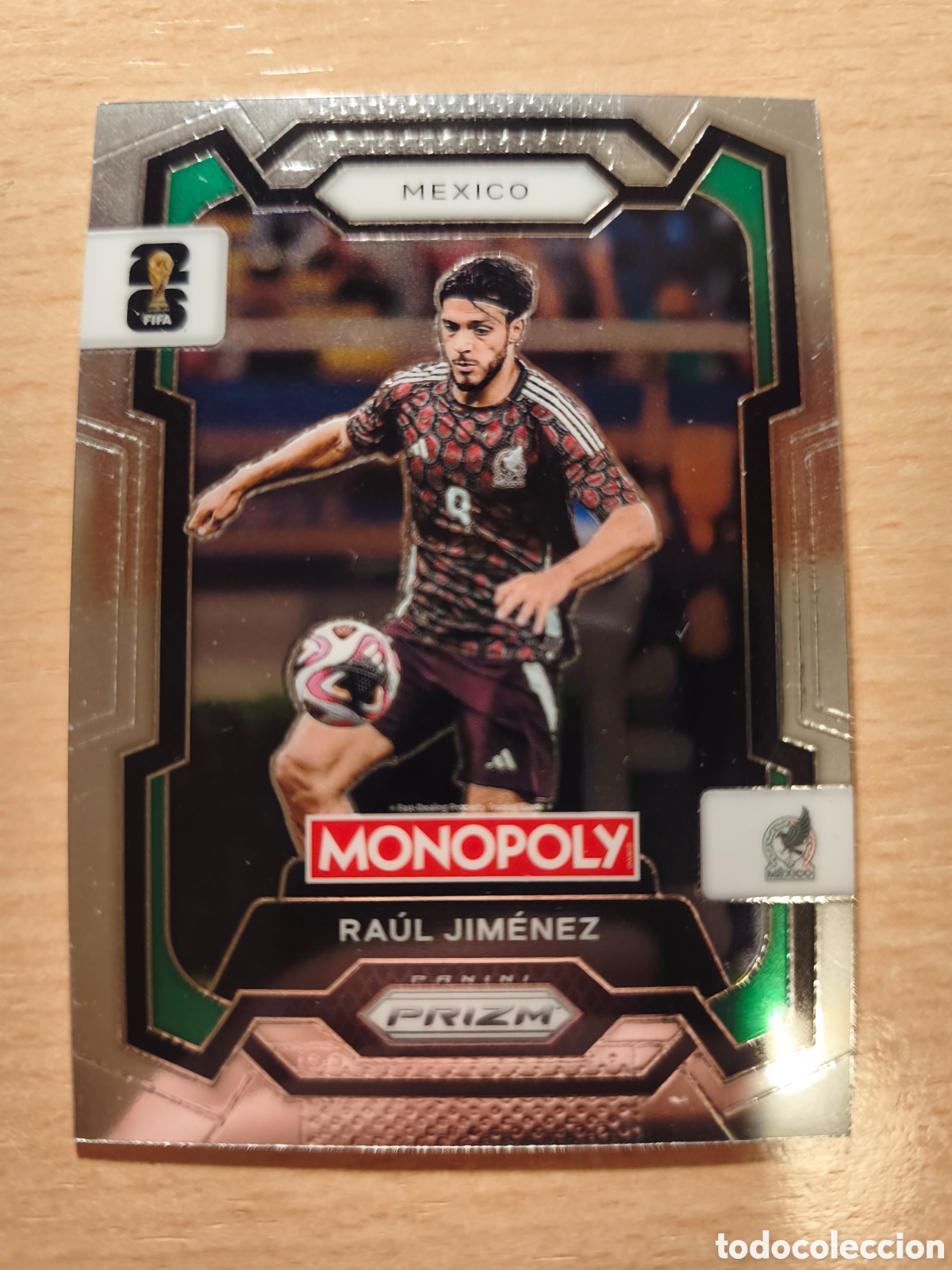 Cromos de f&uacute;tbol: 58 RAUL JIM&Eacute;NEZ MEXICO MONOPOLY PRIZM FIFA WORLD CUP 2026 MUNDIAL 26 PANINI
