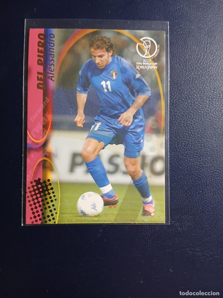 Cromos de f&uacute;tbol: 72 Alessandro Del Piero - Italia - Mundial 2002 - Panini - World Cup 02 Corea Japon
