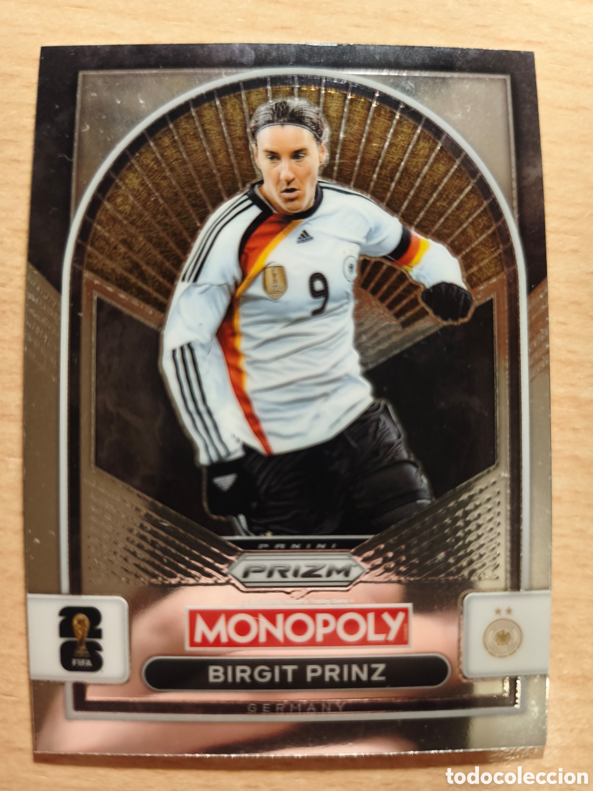 Cromos de f&uacute;tbol: 88 BIRGIT PRINZ ALEMANIA GERMANY MONOPOLY PRIZM FIFA WORLD CUP 2026 MUNDIAL 26 PANINI