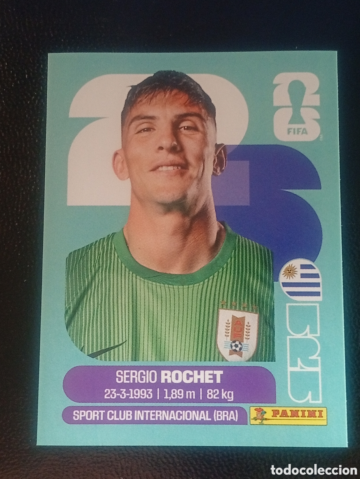 Cromos de f&uacute;tbol: URU 2 ROCHET URUGUAY MUNDIAL F&Uacute;TBOL 2026 FIFA WORLD CUP PANINI CROMO STICKER URU2