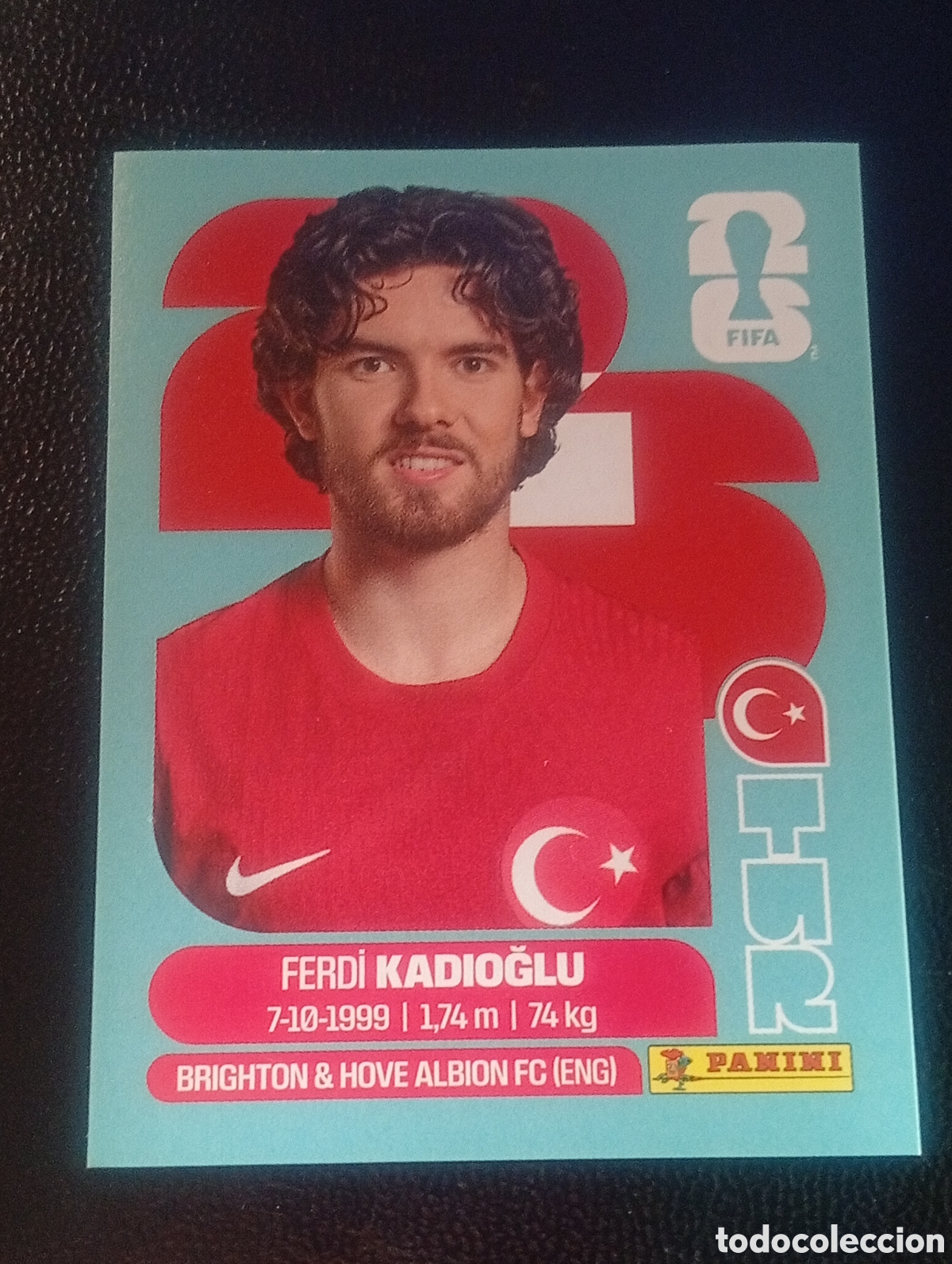 Cromos de f&uacute;tbol: TUR 8 MUNDIAL F&Uacute;TBOL 2026 FIFA WORLD CUP PANINI CROMO STICKER TUR8