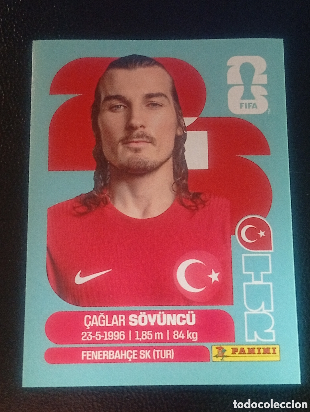 Cromos de f&uacute;tbol: TUR 6 TURQUIA MUNDIAL F&Uacute;TBOL 2026 FIFA WORLD CUP PANINI CROMO STICKER TUR6