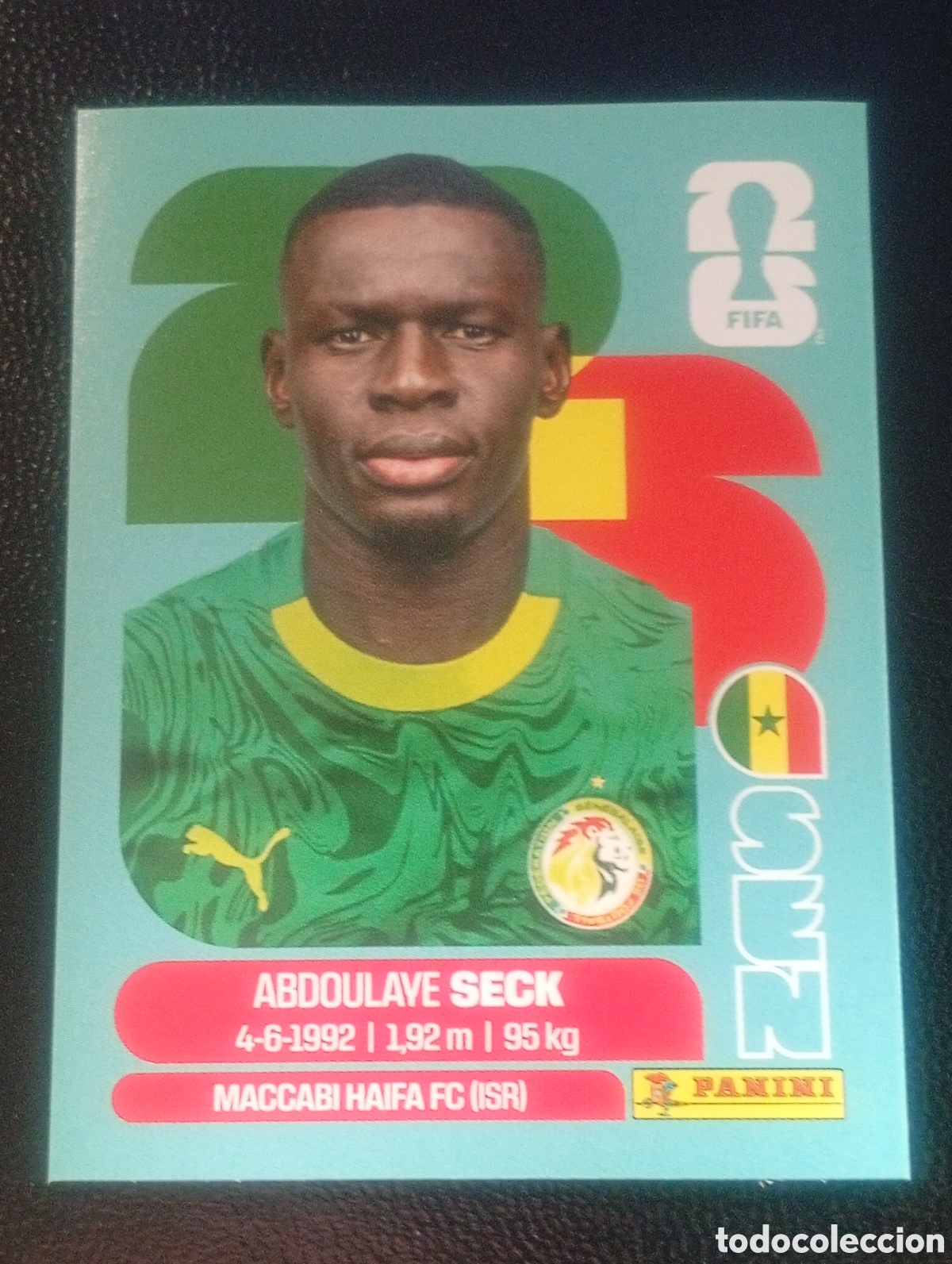 Cromos de f&uacute;tbol: SEN 5 SENEGAL MUNDIAL F&Uacute;TBOL 2026 FIFA WORLD CUP PANINI CROMO STICKER SEN5